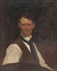 Autoportrait en chemise blanche